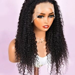 Brand New Black Lace Front 180 Density 26 Inch 13 x 4 Human Hair Wig SHEIN
